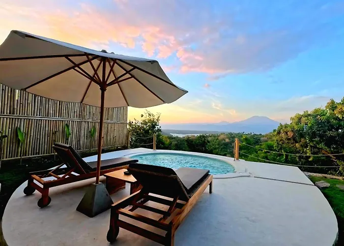 Lodge Marilea Bamboo Concept , Private Pool, Seaview, Adults Only *