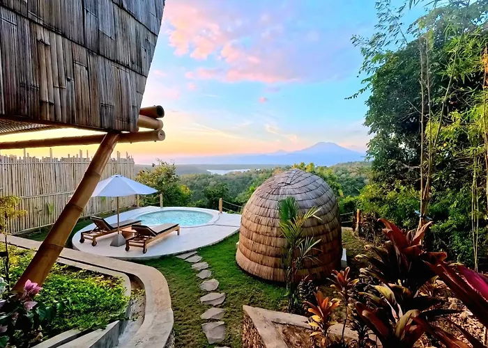 Marilea Bamboo Concept , Private Pool, Seaview, Adults Only Lodge
