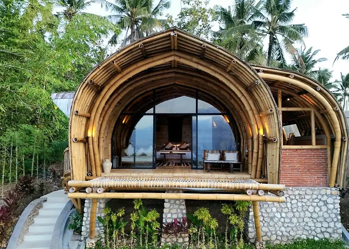 Lodge Marilea Bamboo Concept , Private Pool, Seaview, Adults Only Toyapakeh