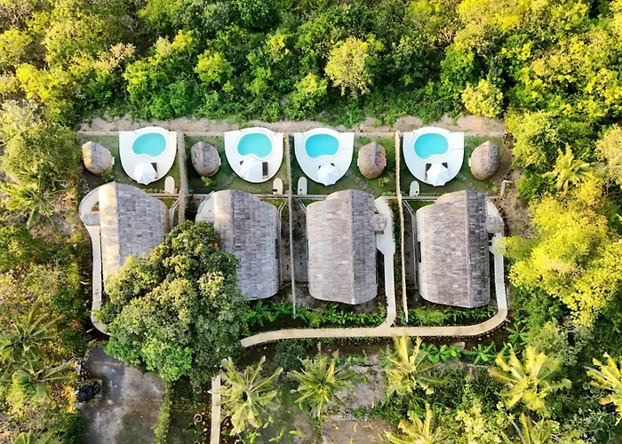 Lodge Marilea Bamboo Concept , Private Pool, Seaview, Adults Only